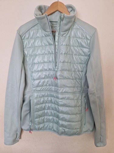 Esprit Pastel Green Padded Long Sleeve Bodywarmer Jacket Thinsulate Size X-Large - Picture 6 of 9