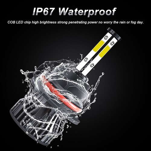 For Pontiac Grand Am 1999-2005 4x LED Headlight High/Low Beam + Fog Light Bulbs - Picture 12 of 14
