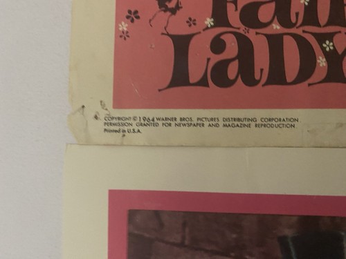 My Fair Lady 1964 Vintage Lobby Card Set with Rex Harrison & Audrey Hepburn - Picture 5 of 16