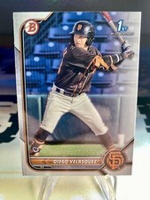 2022 Diego Velasquez Bowman Baseball Paper 1st Bowman #BP-110 Giants