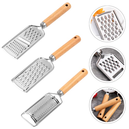 3 Pcs Grater Stainless Steel Graters for Kitchen Multifunctional - Picture 5 of 12