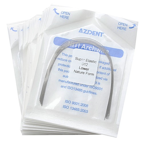 AZDENT Dental Orthodontic Arch Wires/Brackets Braces Mini Roth/MBT 022 Hooks 345 - Picture 15 of 176