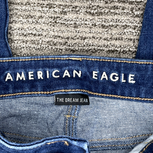 American Eagle Size 0 Girls Jeans The dream Jegging High Rise Blue - Picture 9 of 10