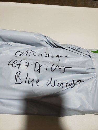 82-85 Toyota Celica GT GTS DOOR ARM REST PULL COVER LEFT DRIVER BLUE OEM USED LH - Picture 10 of 10