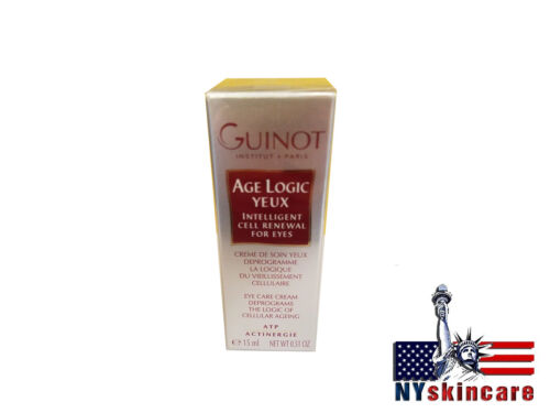 Guinot Age Logic Yeux Eye Cream Creme 15ml(0.5oz) Brand New - Photo 1 sur 1