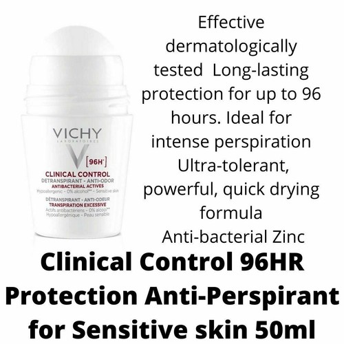 Vichy Antitranspirant Roll Ons 48STD/72HR/96HR Schutz JEWEILS 50 ml - Bild 5 von 21