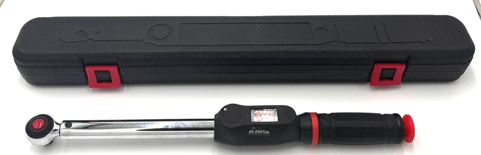 Digital Torque Wrench 1/2 in. Drive Quick Release Automotive Mechanics Tool - Image 2 of 4