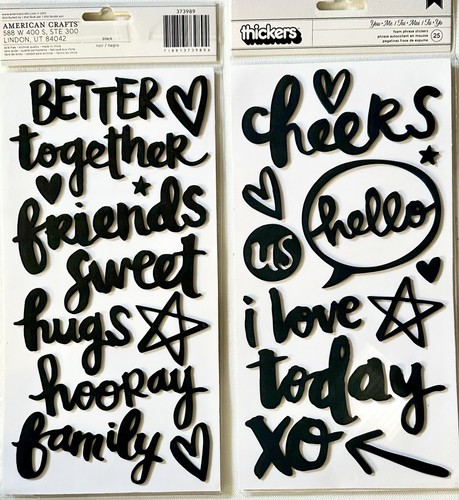 Heidi Swapp  [FAVORITE THINGS]   Paper & Embellishment Set  [Save 65%]  Set A - Picture 5 of 9