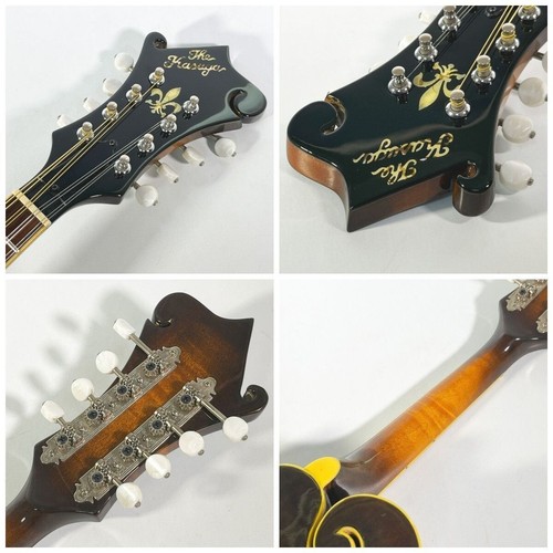 The Kasuga F-6 Flat Mandolin with Case Vintage - Picture 8 of 9