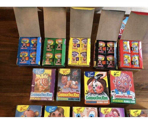 50 ORIGINAL SERIES GARBAGE PAIL KIDS FROM SERIES 2-15 + FREE BONUS WORTH $5-$15+ - Picture 1 of 9