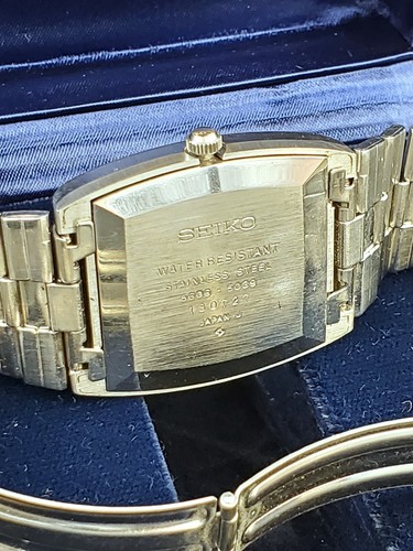 SEIKO VINTAGE 1970'S AUTOMATIC DAY & DATE S.S. BLIE DIAL W/ FULL SET! VERY RARE! - Picture 6 of 6