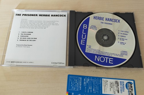 HERBIE HANCOCK The Prisoner CD 1986 Blue Note Japan OBI CP32-5220 - Imagen 2 de 3