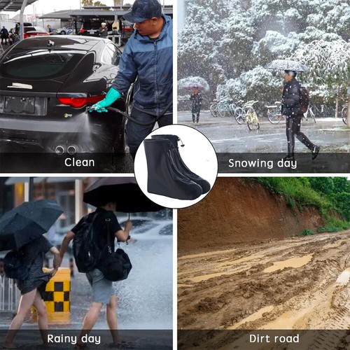 L/XL/XXL Rain Overshoes Shoe Cover Waterproof Rain Overshoes Non-Slip - Picture 13 of 18