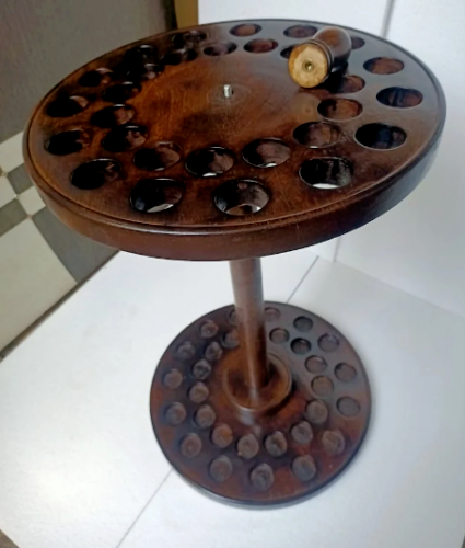 Antico Looker Rack per Bastoncini da Passeggio Golf Storage Mazze Espositore - Foto 7 di 8