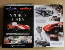 Classic Sports Cars Memorabilia Set (DVD, 2012, 4-Disc Set)