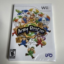 Army Rescue (Nintendo Wii, 2009) Brand New Sealed
