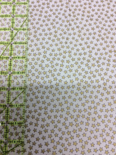 Timeless Treasures Cm5463 100%cotton Cream Background With Small Gold Stars - Picture 2 of 4