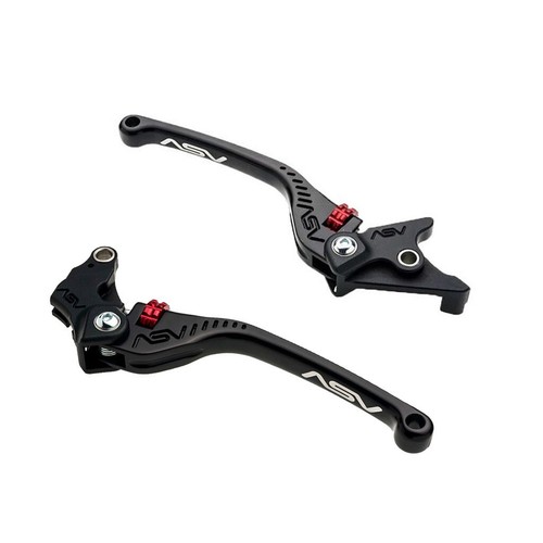 Yamaha MT-10 (2016-2021) ASV F3 Black Brake and Clutch Standard Size Levers