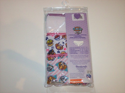 PAW Patrol Underwear Underpants Girls 3 Panty 2T3T 4Toddler NIP - Picture 2 of 2