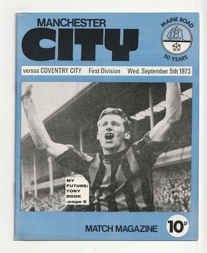 Manchester City 1973/74 Selection of Home League Programmes from menu - Picture 5 of 12