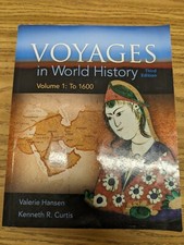 Voyages in World History, Volume 1 by Valerie Hansen (English) Paperback Book