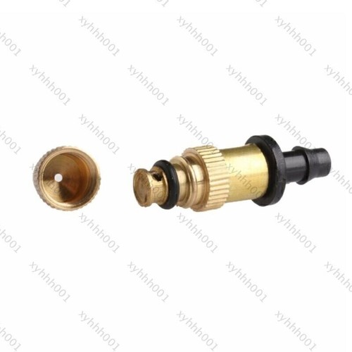 10 PCS Set Messing Nebel Düsen Kühlsystem Wasser Sprühdüsen Garten Bewässerungs - Bild 7 von 9
