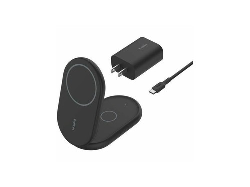 Belkin BoostCharge 2-in-1 Magnetic Foldable Wireless Charger with Qi2 15W - Bild 4 von 4