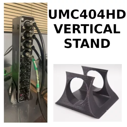 Bequemen Vertikal Ständer für Behringer U-Phoria UMC404HD USB Rekorder