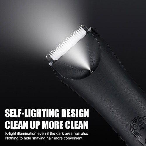 Mens Manscaping Pubic Hair Trimmer Waterproof Groin Electric Ball Body shaver U! - Picture 6 of 12