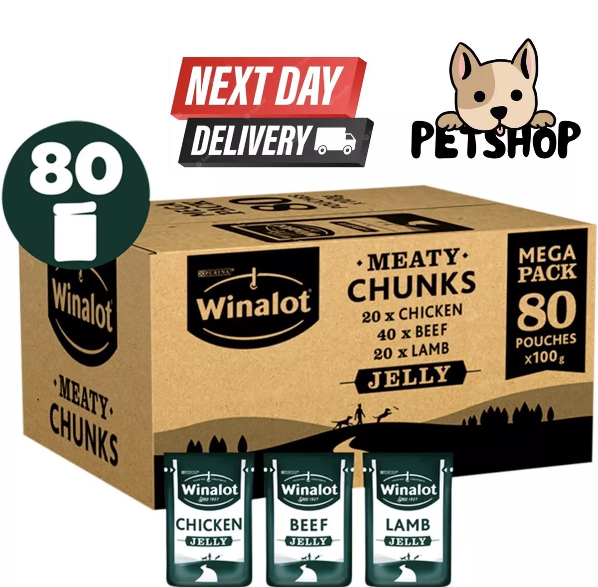 Winalot dog best sale food bulk buy