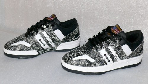 World OF Troop ICE Lamb Leder Herren Schuhe Freizeit Sneaker 42,5 UK8,5 Schwarz - Bild 12 von 12