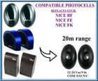 COMPATIBLE Nice Apollo BF, FE, FK Photocell Safety Beam Sensor 12/24V 15m/50ft