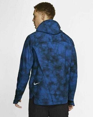 NIKE - 【Mサイズ】NIKE SHIELD TECH PACK Nike Shield Tech Pack Running Jacket Men's XL Blue and Black