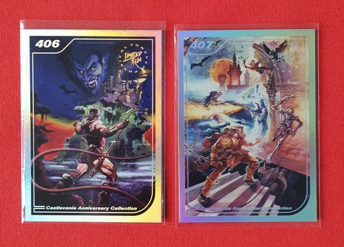 Trading Card Limited Run #406 - #407 Castlevania Anniversary Collection Série 2 - Imagen 2 de 8