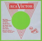 RCA VICTOR (grey/red) - REPRODUCTION RECORD COMPANY SLEEVES - (pack of 10)