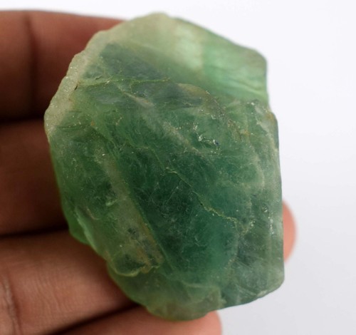 Brasilianischer grüner Fluorit 279 Ct unbehandelter natürlicher Edelstein grob frisch Ankunft - Bild 8 von 10