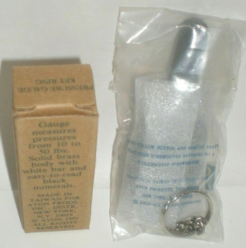 Sawyer's Manometer & Avon Taschenschraubendreher Schlüsselanhänger SET (2) Urlaub - Bild 2 von 2