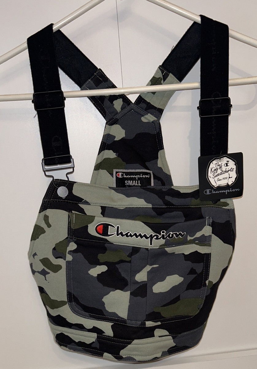 Champion Super Fleece Camouflage Overall Bib Top Women's Small