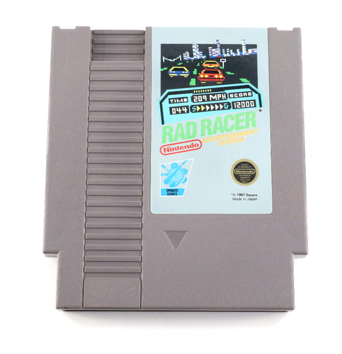 Rad Racer NES Nintendo Entertainment System Tested