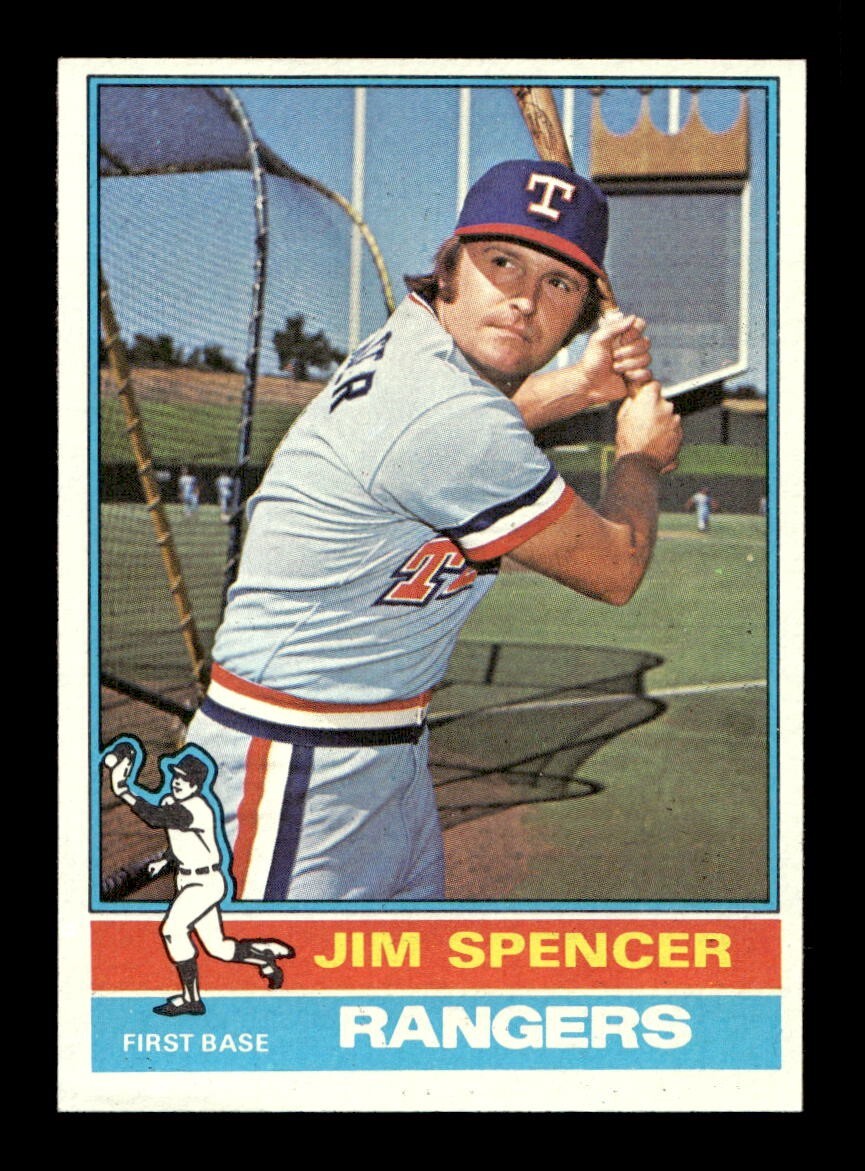 1976 Topps #83 Jim Spencer Rangers NEAR MINT *8z