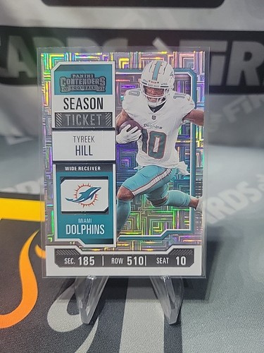 2023 Panini Contenders FOTL Mojo Tyreek Hill Season Ticket #65 - Miami Dolphins - Picture 1 of 2