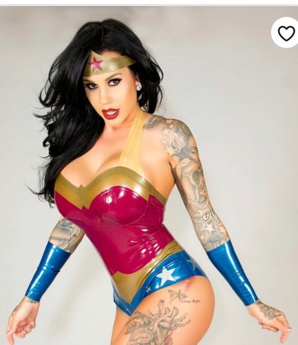 wonder woman costume latex