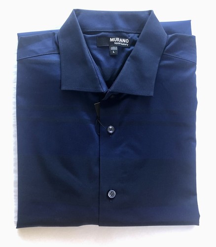 Murano Men's Long Sleeve Woven Shirt, Size-L - Picture 11 of 11