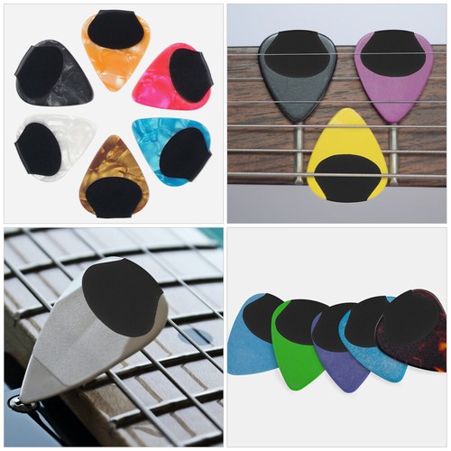 10 Pezzi Adesivi Antiscivolo per Paddle Grip Guitar Picks Elettrico - Foto 8 di 12