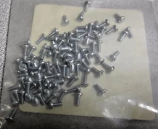 M2.5-0.45mm Machine Screw with Pan Head Type, 100PK, 6GY78, (MG)