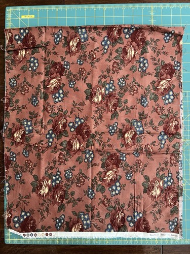 MODA Rosehill Manor By Robyn Pandolph Roses 17” x 43” Cotton Fabric - VTG - Picture 2 of 2