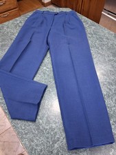 Vintage High Waisted Trouser Pants Womens SZ M 8/10 Tapered Leg Pleated Academia