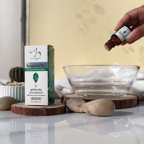 WB Hemani Immune Oil for Steam Inhalation - 10ml Boost Wellbeing - Picture 9 of 10