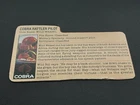 gi joe lot File Card 1984 Wild Weasel Great Condition Clean Card