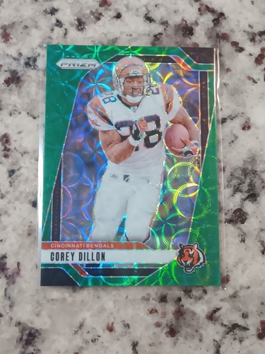 2024 Panini Prizm Green Scope Prizm /75 Corey Dillon #62 Bengals